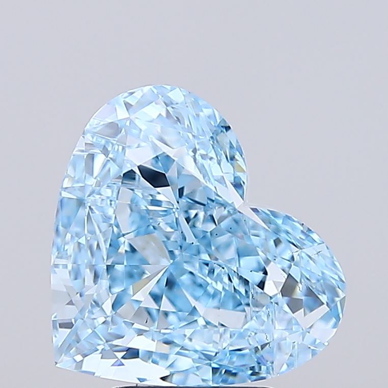 4.60 Carat Heart Shaped, Very Good Cut, VS1 Clarity, IGI Certified Lab Grown Diamond