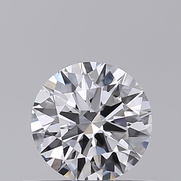0.52 Carat Round Shaped, Excellent Cut, D Color, VVS2 Clarity, IGI Certified Lab Grown Diamond
