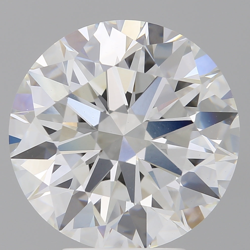 5.02 Carat Round Shaped, Ideal Cut, F Color, VS1 Clarity, IGI Certified Lab Grown Diamond
