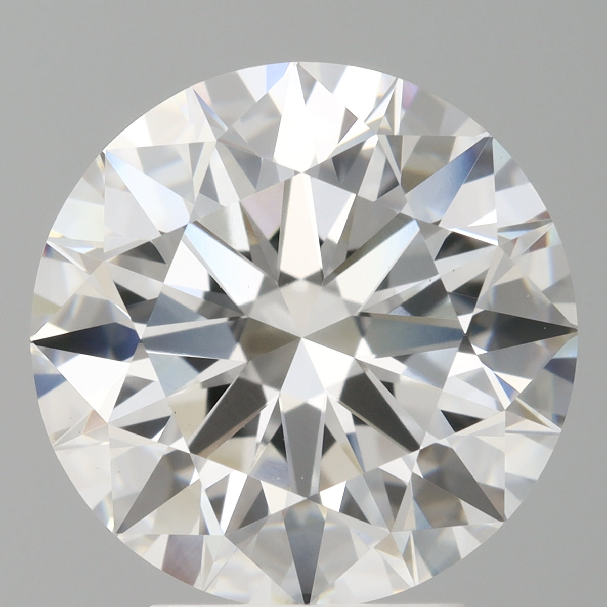 4.10 Carat Round Shaped, Ideal Cut, E Color, VVS2 Clarity, IGI Certified Lab Grown Diamond