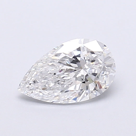 0.48 Carat Pear Shaped, Very Good Cut, D Color, VVS2 Clarity, IGI Certified Lab Grown Diamond