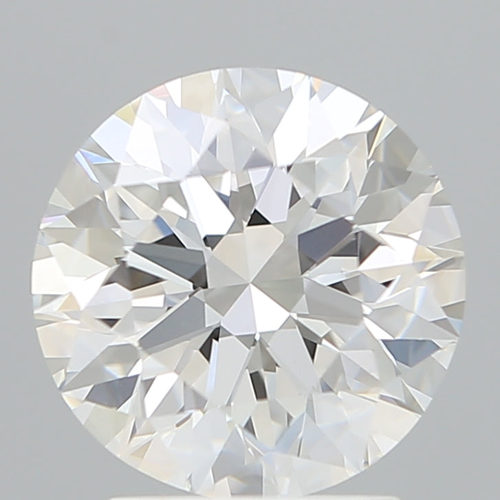 2.66 Carat Round Shaped, Excellent Cut, D Color, VVS2 Clarity, IGI Certified Lab Grown Diamond