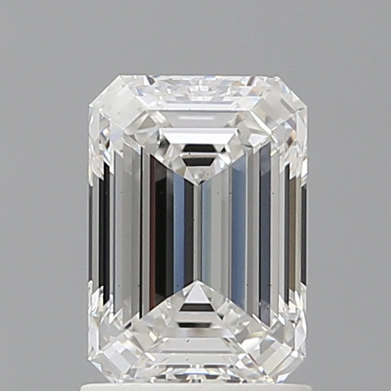 1.59 Carat Emerald Shaped, Ideal Cut, D Color, VS2 Clarity, IGI Certified Lab Grown Diamond