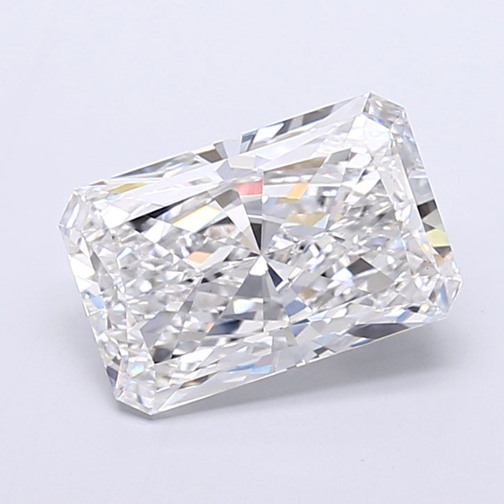 6.53 Carat Radiant Shaped, Very Good Cut, E Color, VS1 Clarity, IGI Certified Lab Grown Diamond