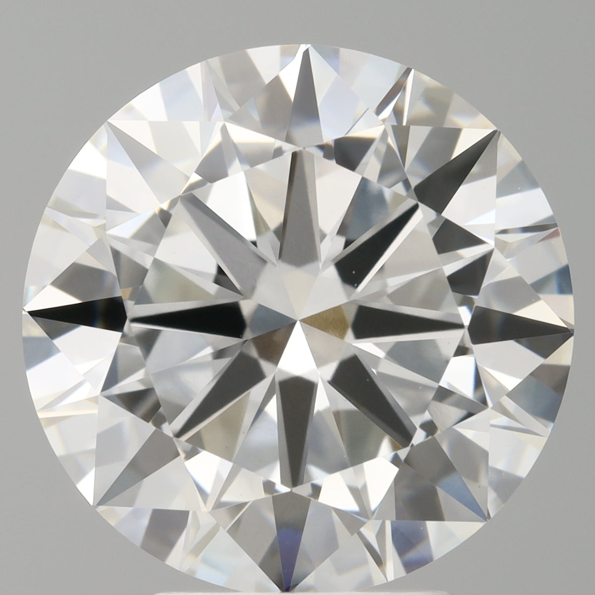 5.00 Carat Round Shaped, Ideal Cut, F Color, VVS2 Clarity, IGI Certified Lab Grown Diamond