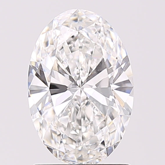 1.53 Carat Oval Shaped, Ideal Cut, D Color, VVS2 Clarity, IGI Certified Lab Grown Diamond