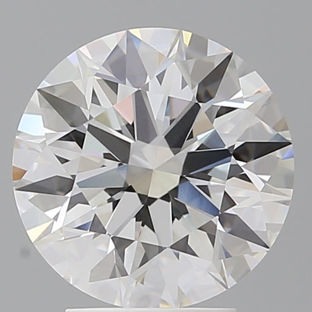3.55 Carat Round Shaped, Ideal Cut, E Color, VVS2 Clarity, IGI Certified Lab Grown Diamond