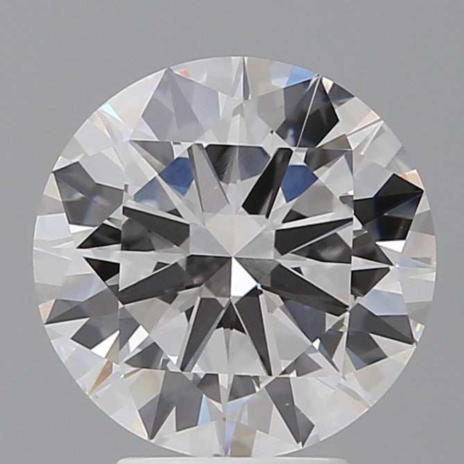 4.00 Carat Round Shaped, Excellent Cut, E Color, VVS2 Clarity, IGI Certified Lab Grown Diamond