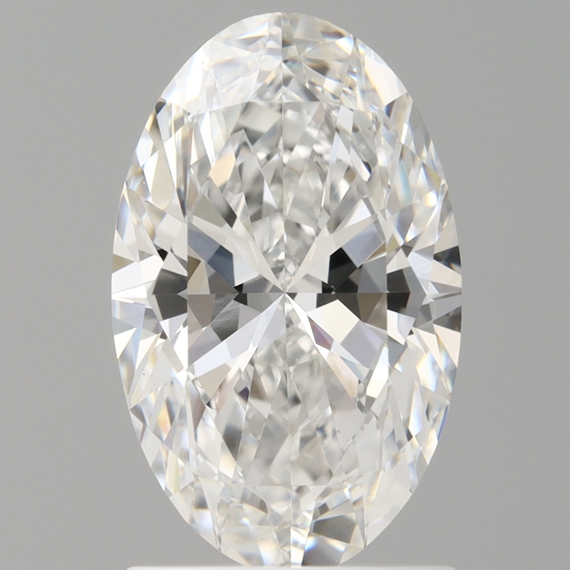 1.59 Carat Oval Shaped, Ideal Cut, E Color, VVS2 Clarity, IGI Certified Lab Grown Diamond
