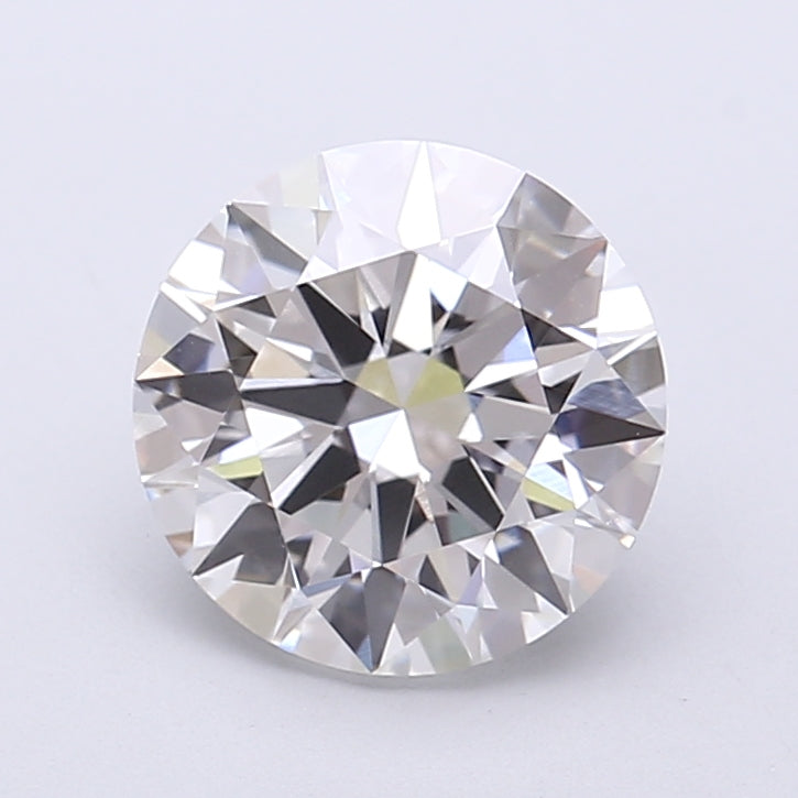 2.22 Carat Round Shaped, Ideal Cut, E Color, VVS2 Clarity, IGI Certified Lab Grown Diamond