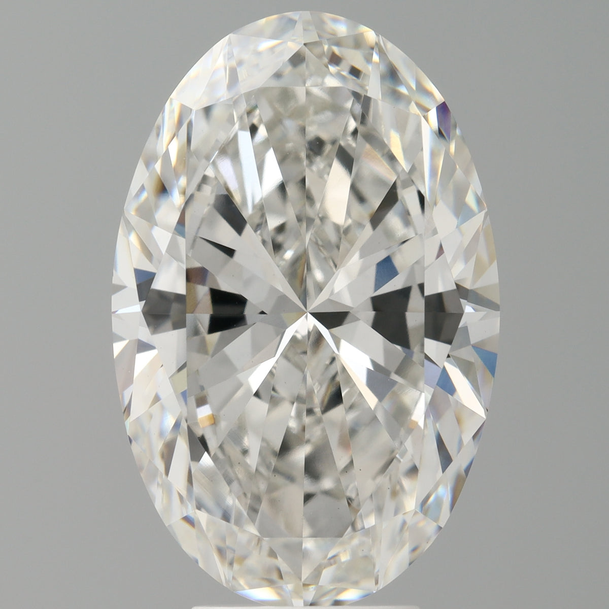 6.01 Carat Oval Shaped, Ideal Cut, F Color, VVS2 Clarity, IGI Certified Lab Grown Diamond