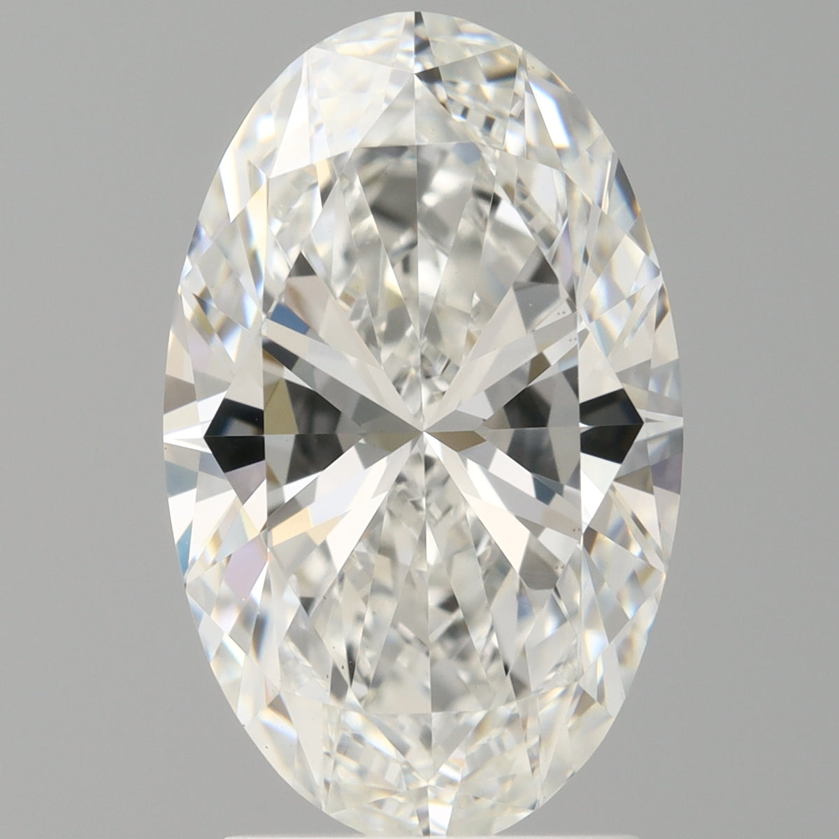 2.52 Carat Oval Shaped, Ideal Cut, F Color, VVS2 Clarity, IGI Certified Lab Grown Diamond