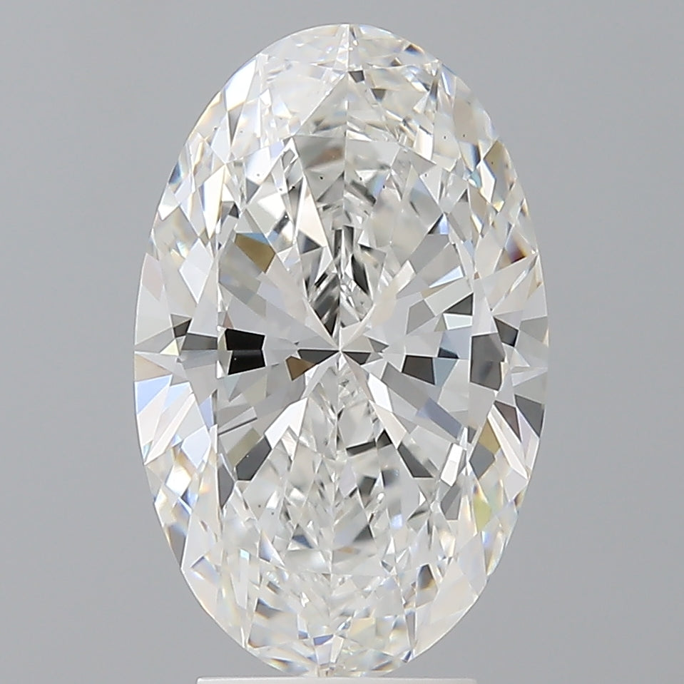 4.06 Carat Oval Shaped, Ideal Cut, E Color, VS2 Clarity, IGI Certified Lab Grown Diamond