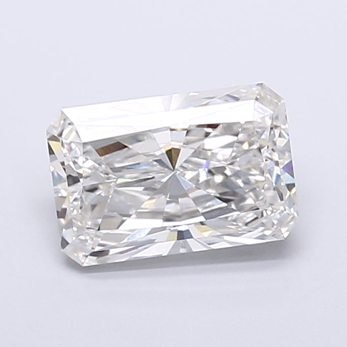 4.04 Carat Radiant Shaped, Very Good Cut, F Color, VVS2 Clarity, IGI Certified Lab Grown Diamond