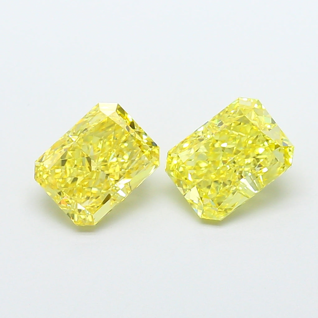 2.08 Carat Radiant Shaped, Excellent Cut, VS1 Clarity, IGI Certified Lab Grown Diamond