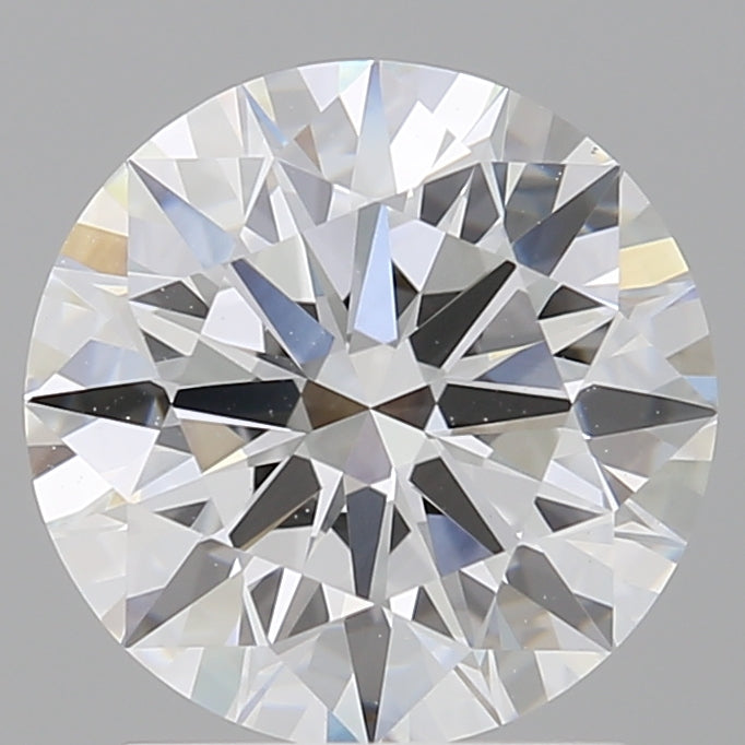 2.02 Carat Round Shaped, Ideal Cut, E Color, VVS2 Clarity, IGI Certified Lab Grown Diamond