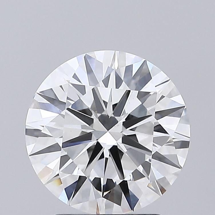 2.25 Carat Round Shaped, Ideal Cut, F Color, VVS2 Clarity, IGI Certified Lab Grown Diamond