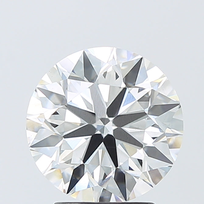 3.01 Carat Round Shaped, Excellent Cut, E Color, VS1 Clarity, IGI Certified Lab Grown Diamond