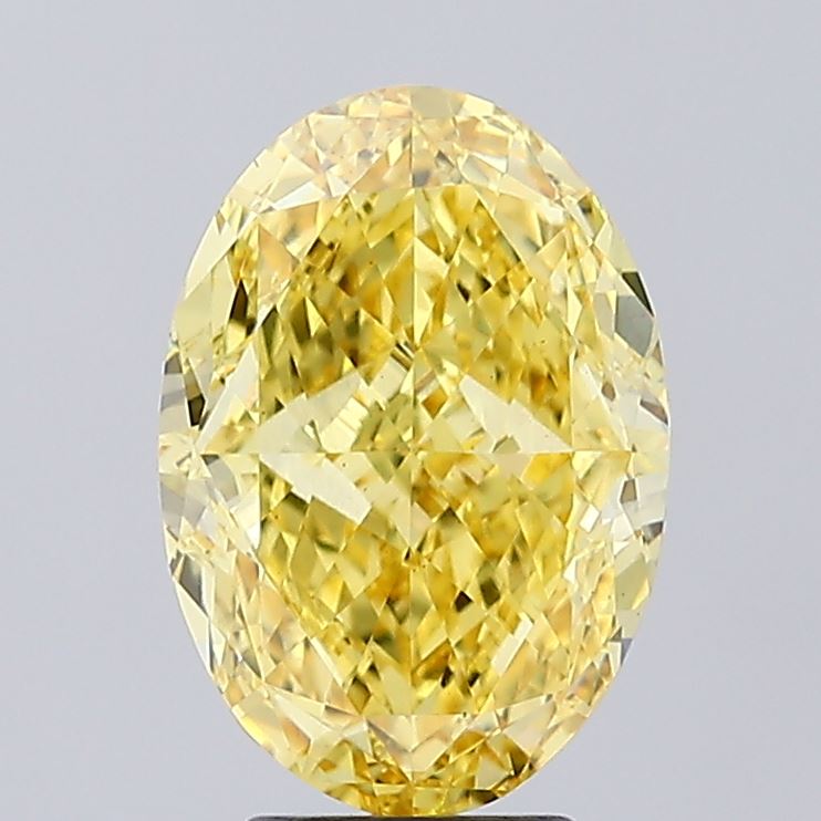 4.71 Carat Oval Shaped, Ideal Cut, VS1 Clarity, IGI Certified Lab Grown Diamond