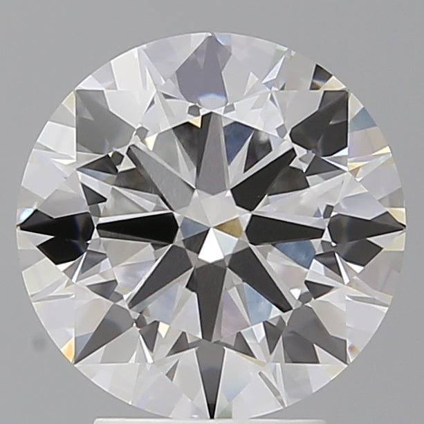 3.58 Carat Round Shaped, Ideal Cut, E Color, VVS2 Clarity, IGI Certified Lab Grown Diamond