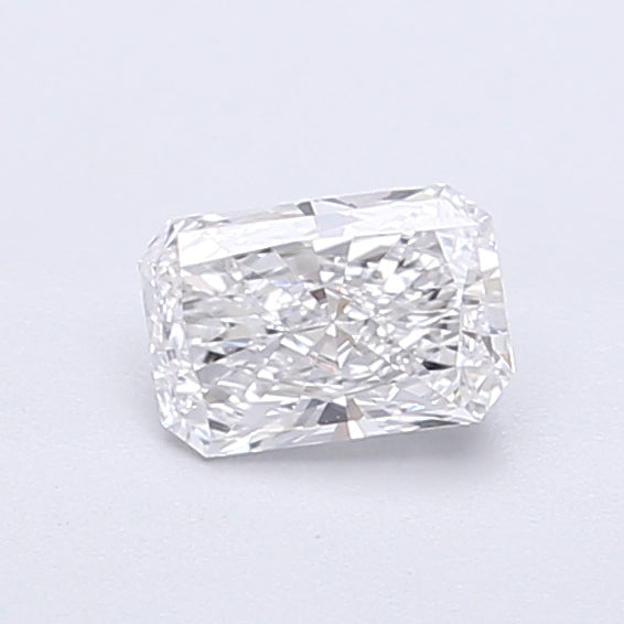 0.44 Carat Radiant Shaped, Very Good Cut, D Color, VVS1 Clarity, IGI Certified Lab Grown Diamond
