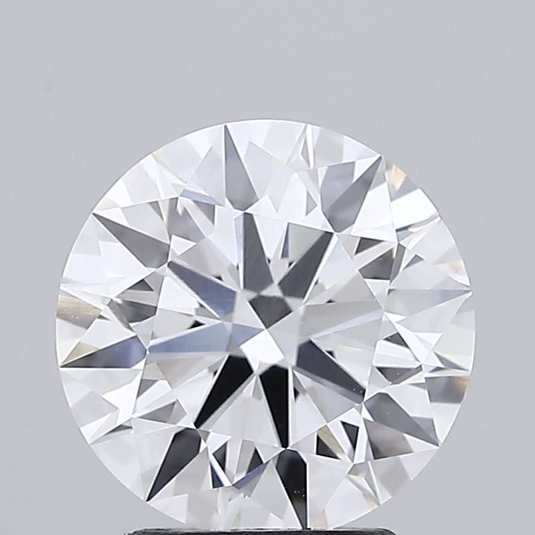 3.07 Carat Round Shaped, Ideal Cut, E Color, VVS1 Clarity, IGI Certified Lab Grown Diamond