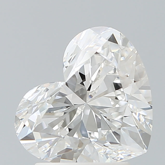 2.37 Carat Heart Shaped, Ideal Cut, E Color, VVS2 Clarity, IGI Certified Lab Grown Diamond