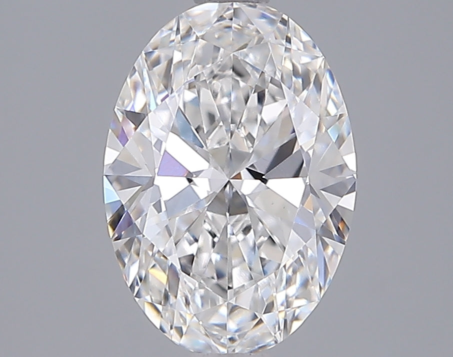 2.05 Carat Oval Shaped, Ideal Cut, D Color, VVS2 Clarity, IGI Certified Lab Grown Diamond
