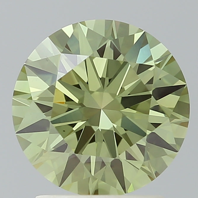 2.12 Carat Round Shaped, Ideal Cut, VS1 Clarity, IGI Certified Lab Grown Diamond