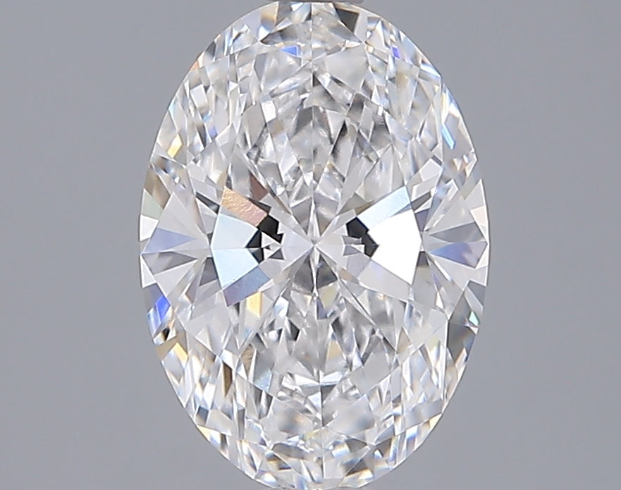 1.99 Carat Oval Shaped, Ideal Cut, D Color, VVS1 Clarity, IGI Certified Lab Grown Diamond
