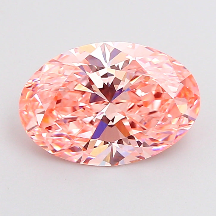 2.51 Carat Oval Shaped, Ideal Cut, VVS2 Clarity, IGI Certified Lab Grown Diamond