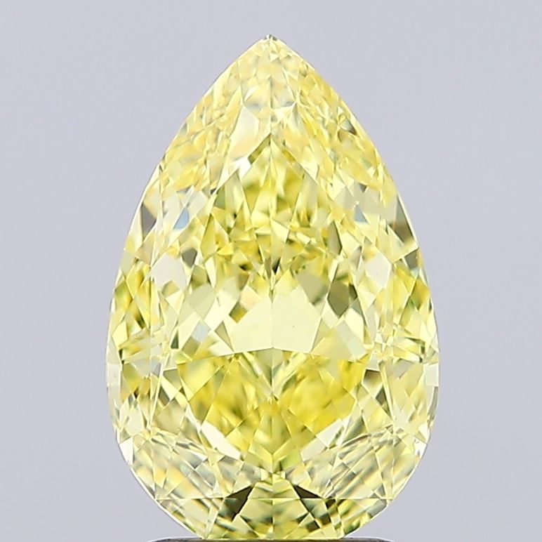 2.60 Carat Pear Shaped, Ideal Cut, VVS2 Clarity, IGI Certified Lab Grown Diamond