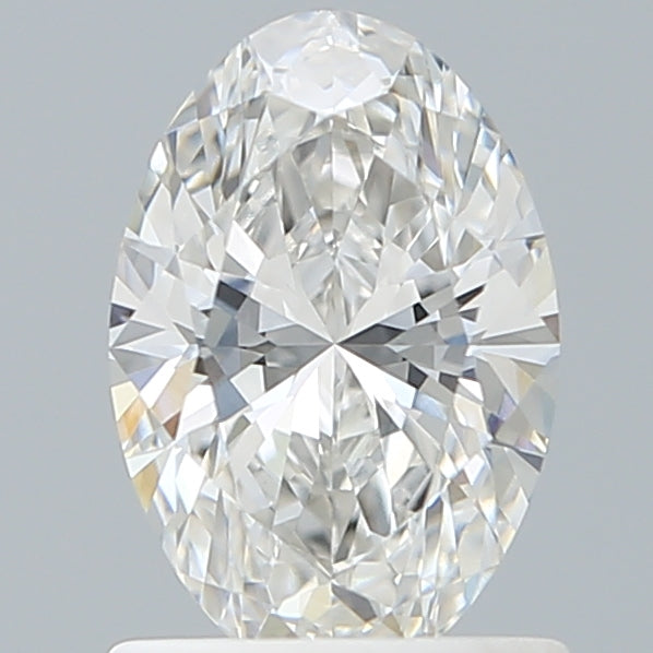 1.09 Carat Oval Shaped, Ideal Cut, F Color, VVS1 Clarity, IGI Certified Lab Grown Diamond