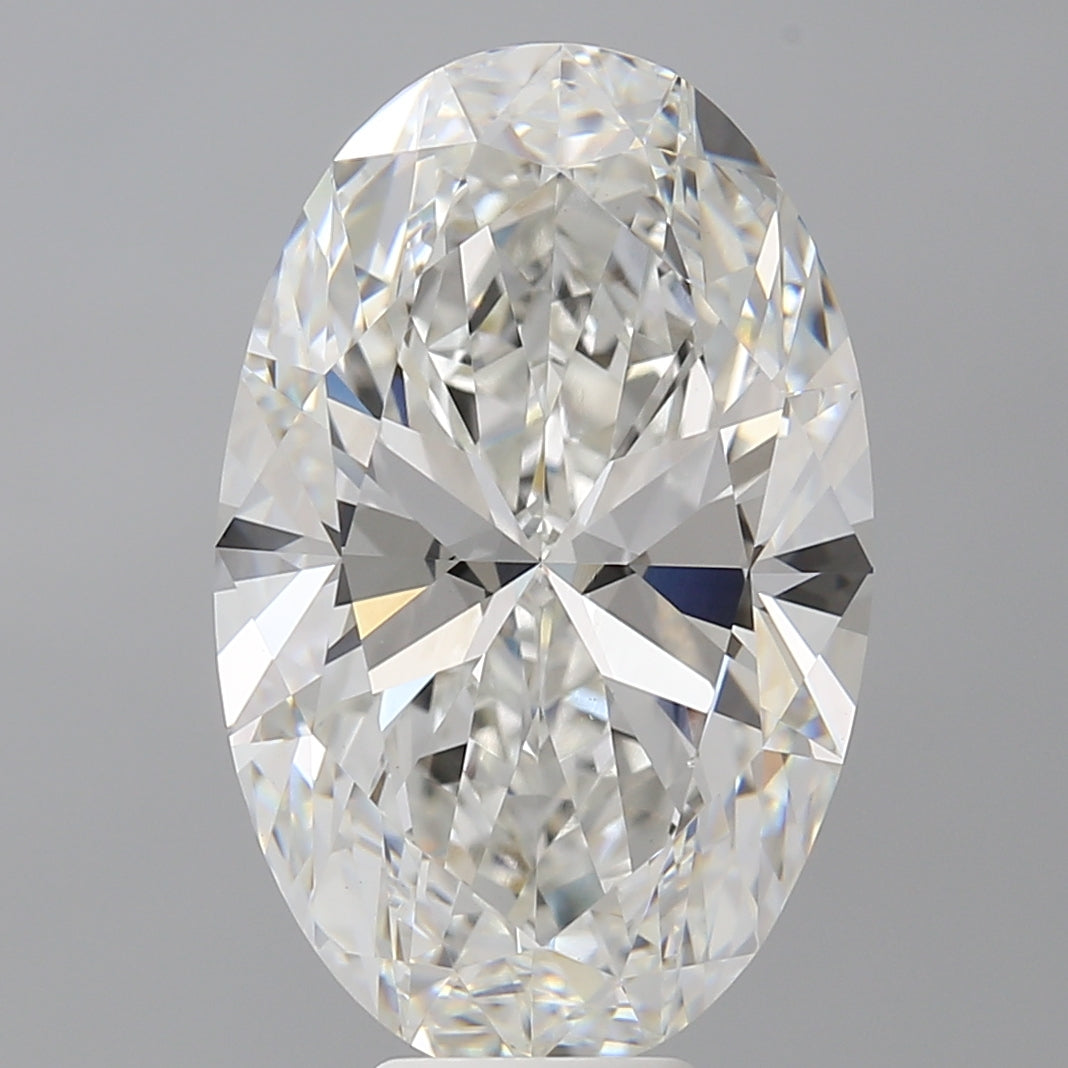 9.09 Carat Oval Shaped, Ideal Cut, F Color, VS1 Clarity, IGI Certified Lab Grown Diamond