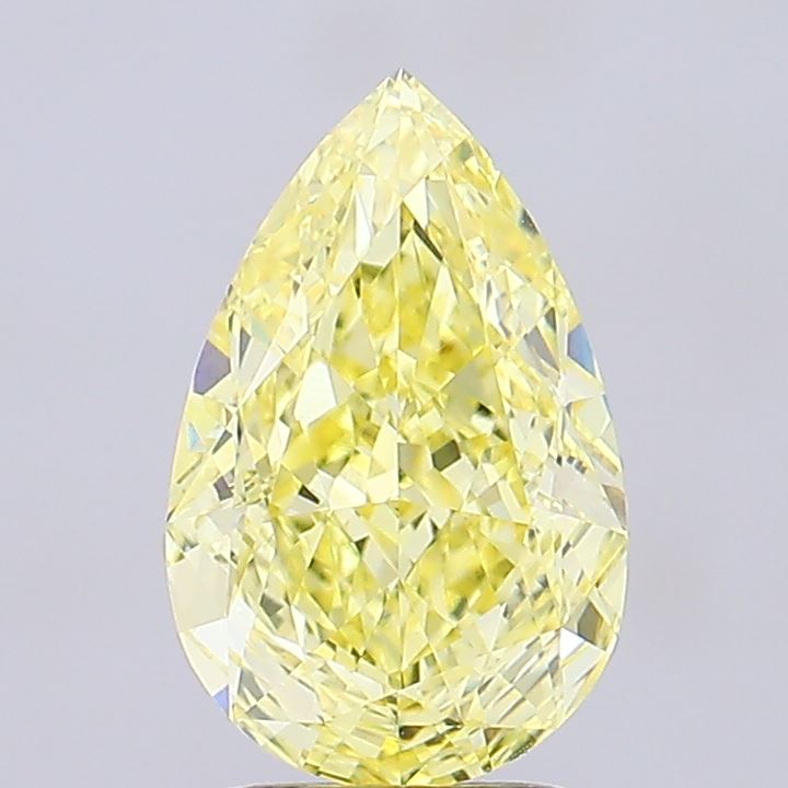 2.37 Carat Pear Shaped, Ideal Cut, VS1 Clarity, IGI Certified Lab Grown Diamond