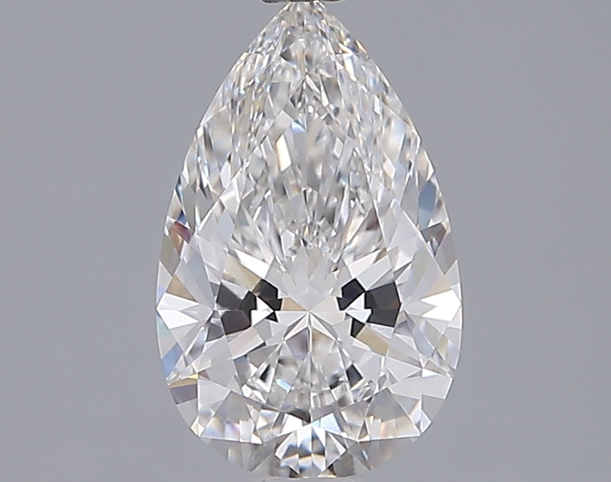 1.51 Carat Pear Shaped, Ideal Cut, E Color, VVS1 Clarity, IGI Certified Lab Grown Diamond