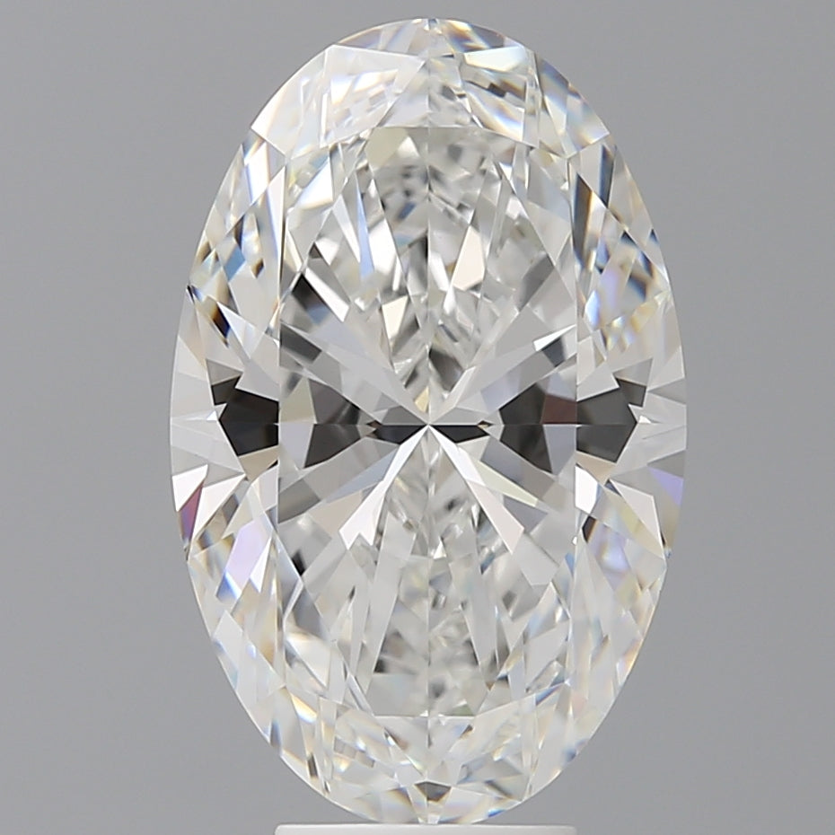 6.58 Carat Oval Shaped, Ideal Cut, E Color, VVS2 Clarity, IGI Certified Lab Grown Diamond