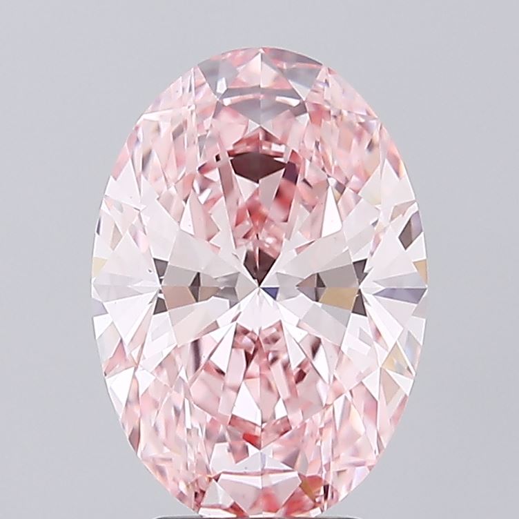 4.00 Carat Oval Shaped, Ideal Cut, VS1 Clarity, IGI Certified Lab Grown Diamond