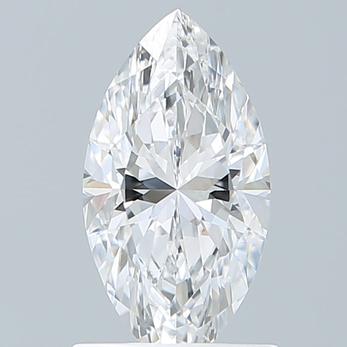 1.05 Carat Marquise Shaped, Excellent Cut, D Color, VVS2 Clarity, IGI Certified Lab Grown Diamond