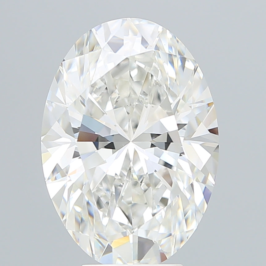 6.29 Carat Oval Shaped, Excellent Cut, F Color, VS1 Clarity, IGI Certified Lab Grown Diamond