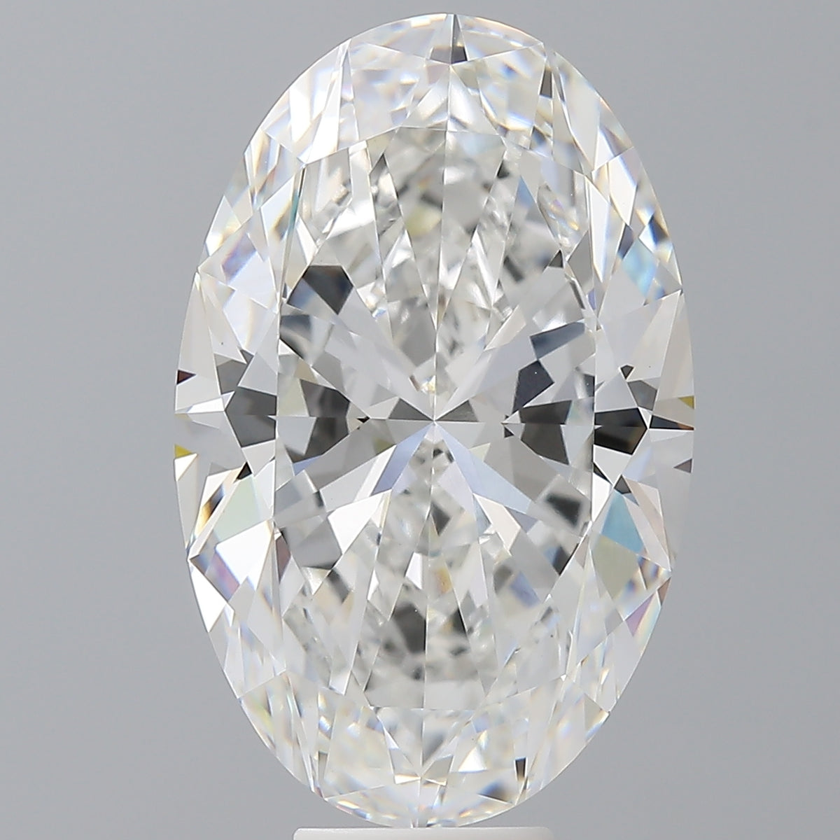 10.58 Carat Oval Shaped, Ideal Cut, E Color, VVS2 Clarity, IGI Certified Lab Grown Diamond