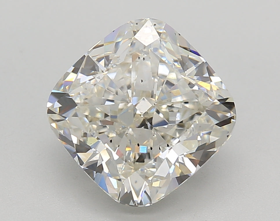 3.63 Carat Cushion Shaped, Ideal Cut, H Color, VS2 Clarity, IGI Certified Lab Grown Diamond