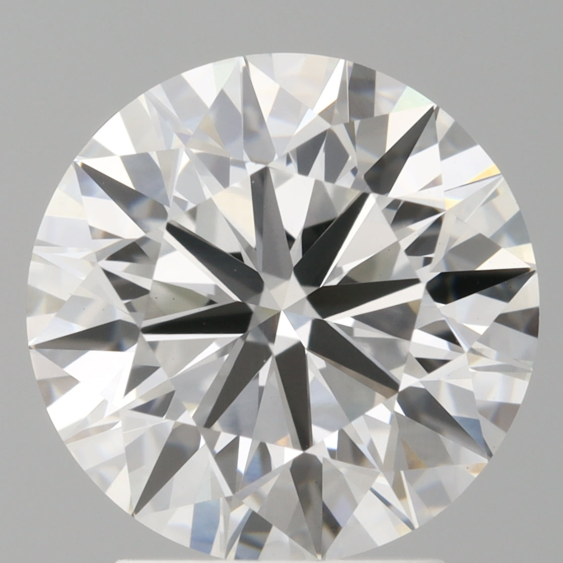 3.00 Carat Round Shaped, Excellent Cut, E Color, VVS2 Clarity, IGI Certified Lab Grown Diamond