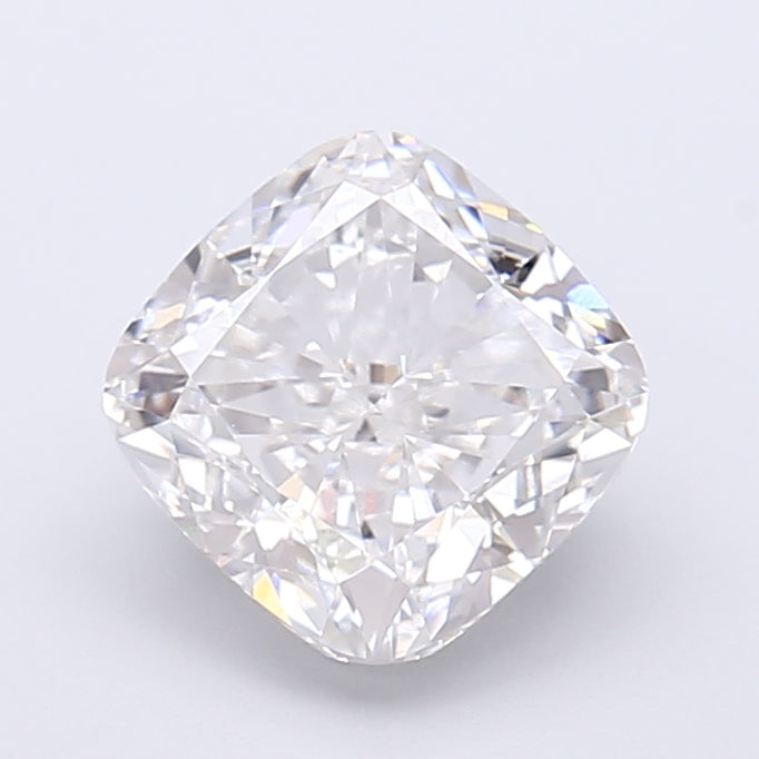 2.54 Carat Cushion Shaped, Very Good Cut, E Color, VVS2 Clarity, IGI Certified Lab Grown Diamond