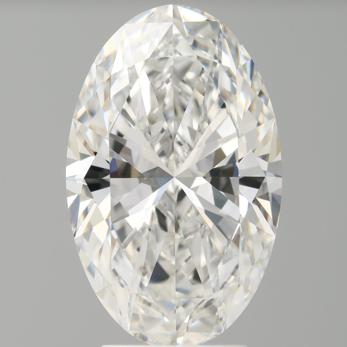 4.09 Carat Oval Shaped, Ideal Cut, E Color, VVS2 Clarity, IGI Certified Lab Grown Diamond