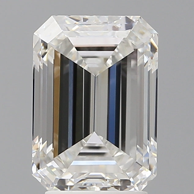 3.50 Carat Emerald Shaped, Ideal Cut, E Color, VVS2 Clarity, IGI Certified Lab Grown Diamond