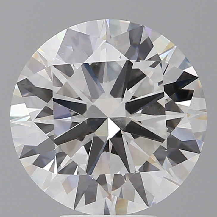 6.01 Carat Round Shaped, Excellent Cut, E Color, VVS2 Clarity, IGI Certified Lab Grown Diamond