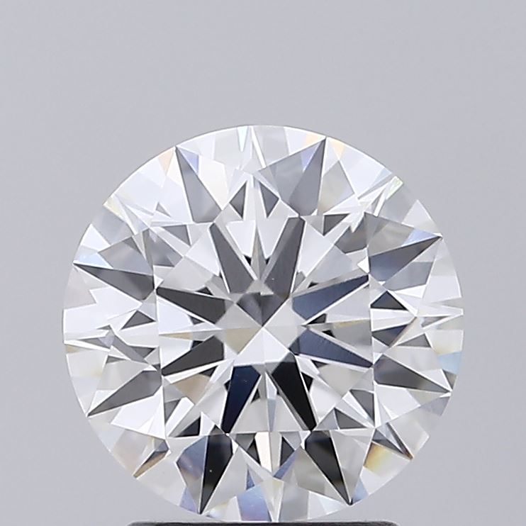 2.07 Carat Round Shaped, Ideal Cut, F Color, VVS1 Clarity, IGI Certified Lab Grown Diamond