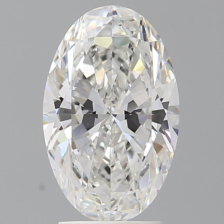 3.04 Carat Oval Shaped, Ideal Cut, E Color, VVS2 Clarity, IGI Certified Lab Grown Diamond