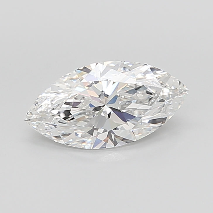 4.01 Carat Marquise Shaped, Ideal Cut, E Color, VVS2 Clarity, IGI Certified Lab Grown Diamond